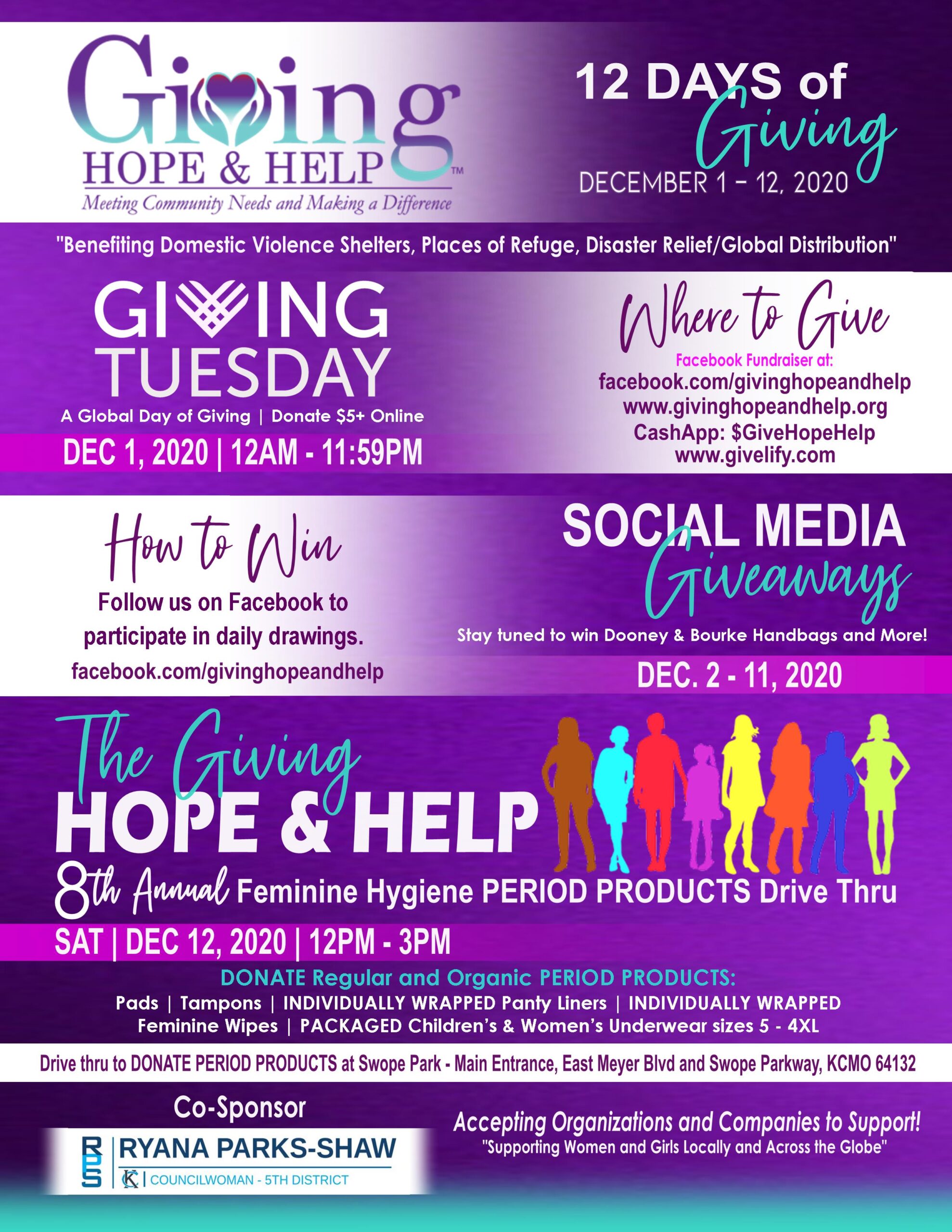 GIVE HOPE & HELP THANKS FOR GIVING THANKSGIVING GIVEAWAY 2022 - #1