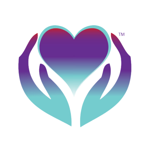 Giving Hope & Help logo, hands holding heart
